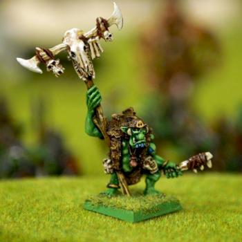 Savage Orc Standard Bearer by Olly2000