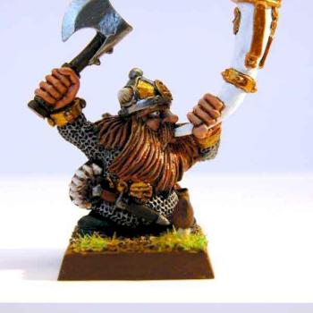 Dwarf Ranger Musician by eisenwanst