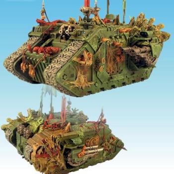 Death Guard land raider by Fenris Studio