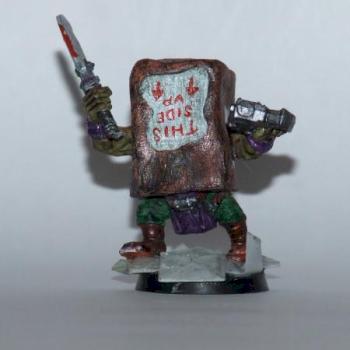 Ork in a box by skatteredcat
