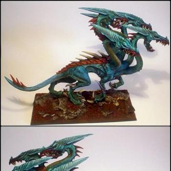 DARK ELVES HYDRA by WY ZNAWCA