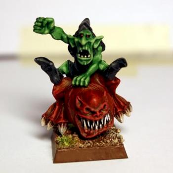 night goblin squig hopper by moetry