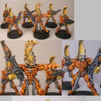 Eldar Fire Dragon Squad by Pedòr