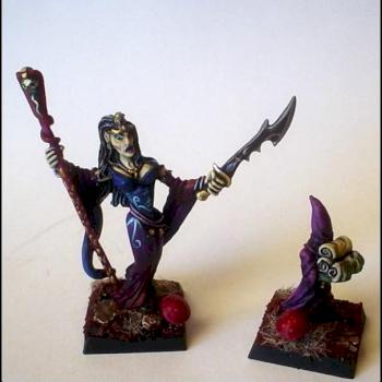 Dark Elves Sorceress 1 by WY ZNAWCA