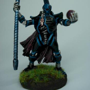 Necron Lord by klausdemon