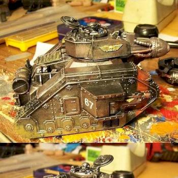 Leman Russ Executioner Scratch-build Turret by Chosen