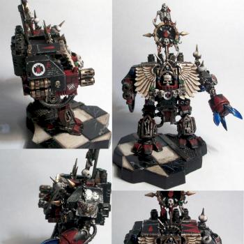 Chaplain Dreadnought of the Flesh Eaters by darkgod