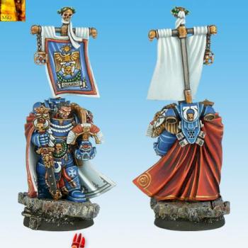 Space Marines Ultramarines Captain Sicarius by MiG
