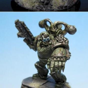 Nurgle champion by black dagger