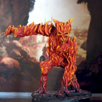 Fire Elemental by Tatoshka