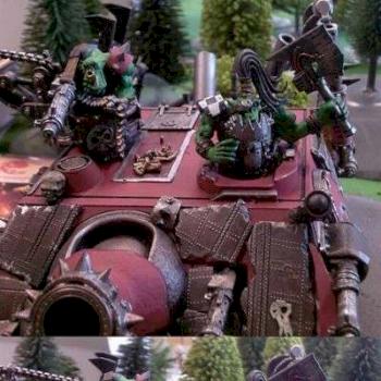 Ork Battlewagon Sturmtieger by Kleiner Zorn