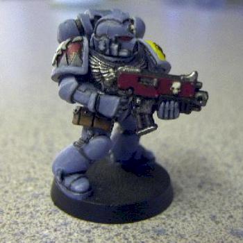 space wolf grey hunter by IsherMC