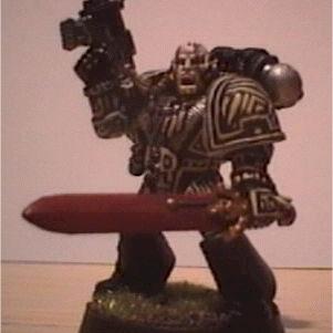 One off Space Wolf Bloodclaw with power weapon by Nozem