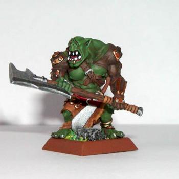 Confrontation Orc converted with GW head by ortvar