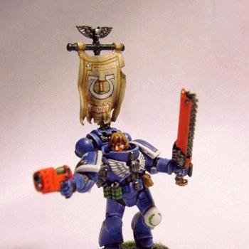 Ultramarine Sergeant by asuryan