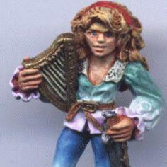 Femme Barde by Bluzz