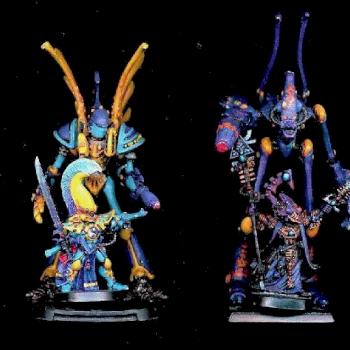 Eldar HQ by strangeaeons