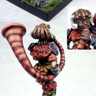 Maidenhead Female Feral Elf Heavy Infantry Musician by Jubilee