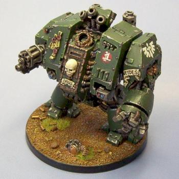 Dark Angels Dreadnought Brother Saul by Innomine