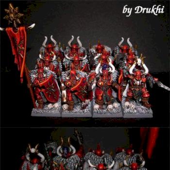 Chosen Warriors of Khorne by Drukhi
