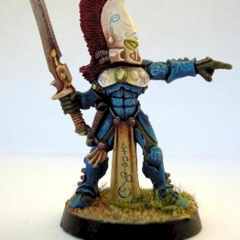 eldar avenger by F. Duclos