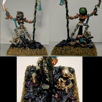 Tomb Kings Liche Priest (Tomb Swarm base) by Psionyx