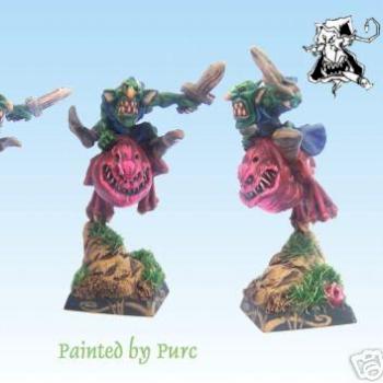Orcs & Goblins Night Goblin Squig Hopper (2) by Black Gobbo