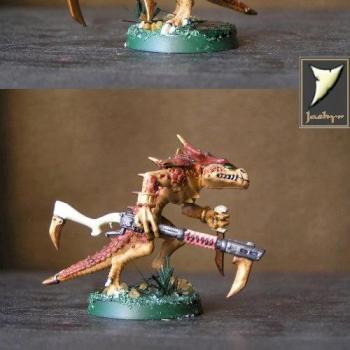 Lizardman/Kroot Conversion by Jashyr