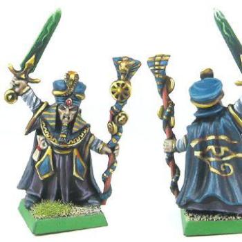 Tomb King Liche Priest by golgfag