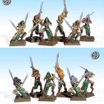 Wardancers Wood Elves by DiaConUparty