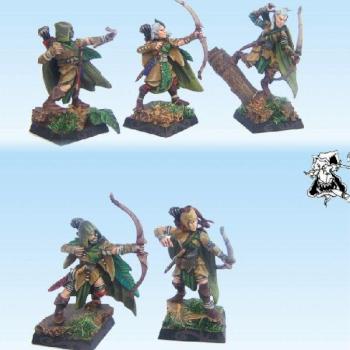 Wood Elves Scouts by Black Gobbo