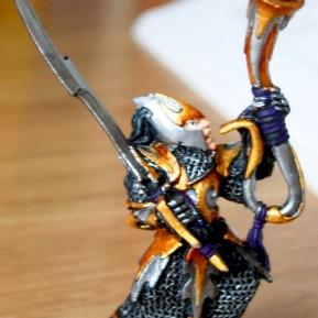 Dark Elves Executioner musician from command group by roman