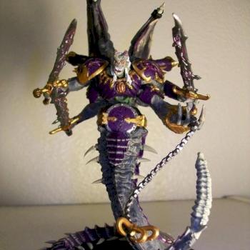 Daemon prince fulgrim by ChaosiGoodness