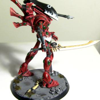 Eldar Wraithlord by papernero