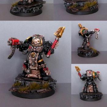 Chaplain in Terminator Armour by emen