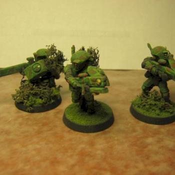 Tau Fire Warriors by feydrautha