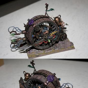 Skaven Doomwheel by cplares