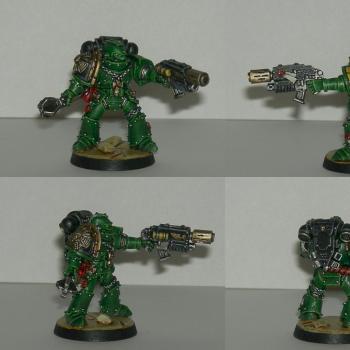 Salamander Sternguard with Combi Melta 2 by GraemePaul
