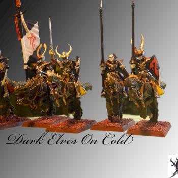 Dark Elves on cold by a_g_c