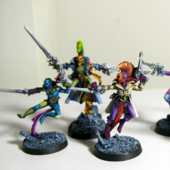 Eldar Harlequins by papernero