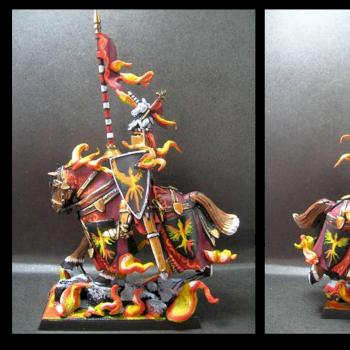 Warhammer Kight of Flamed Pheonix by tinman755