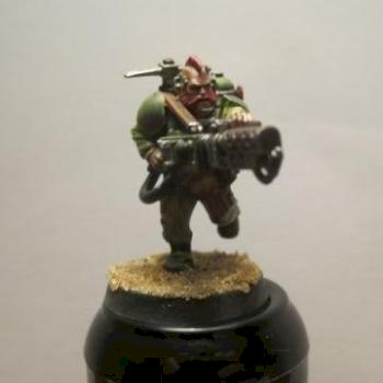 Guardsman with flamer by Wrathchild