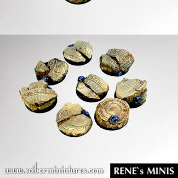 Egyptian Ruins 25 mm round bases by rene