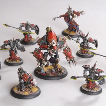 Cryx army by Krig