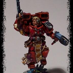 Blood Angels Vet Sgt by Redhand