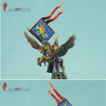 Bretonnian Pegasus Knight by annarossa