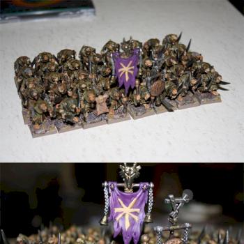 Skaven Plague Monks by cplares