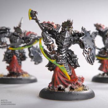 Cryx Bane Knights by Krig