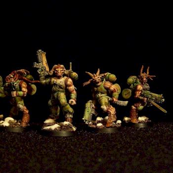 Beast Marine beastmen by johnny889