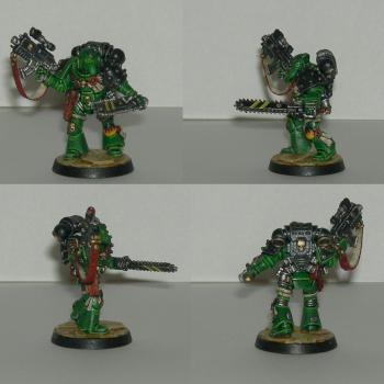 Salamander Sternguard with Chainsword by GraemePaul